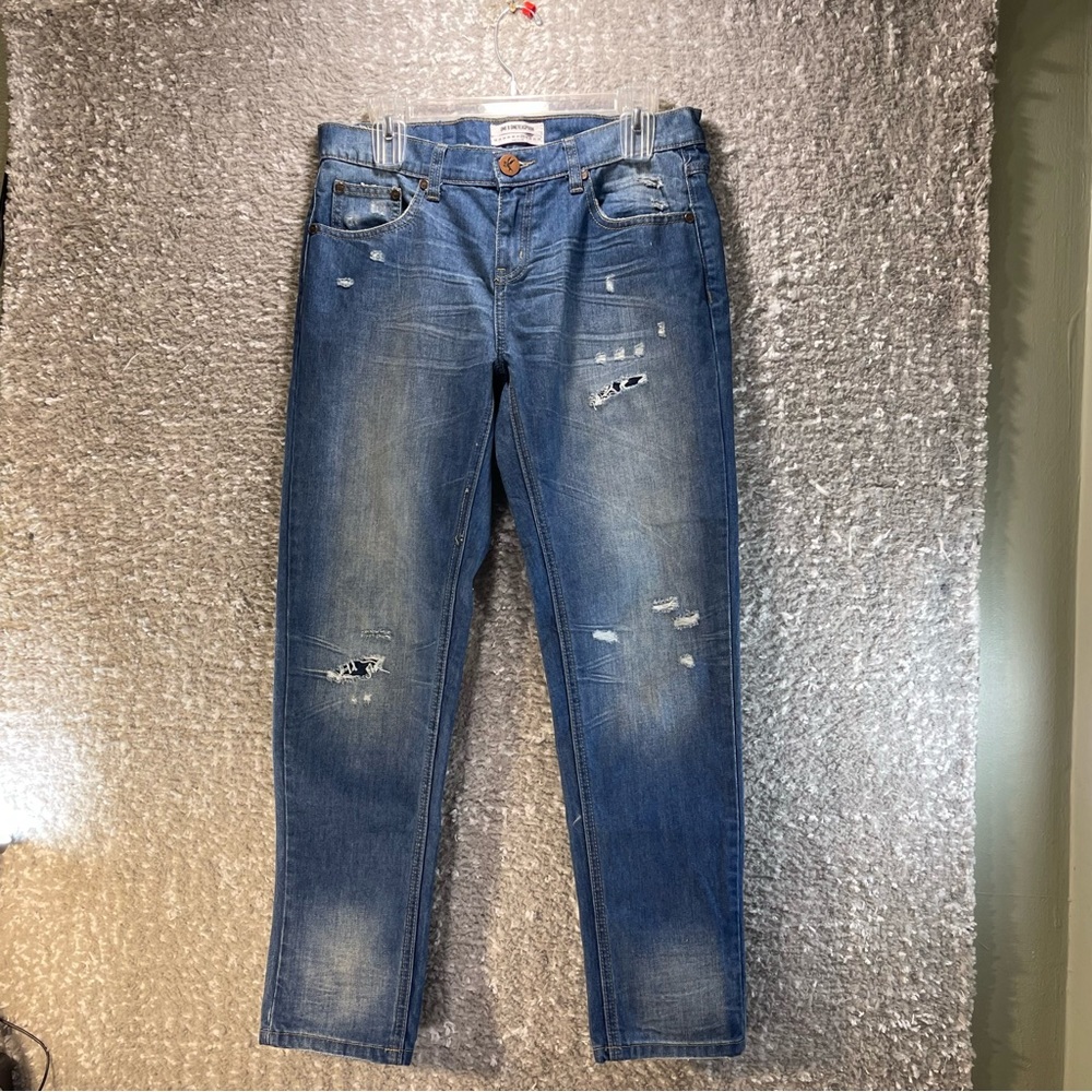One x Oneteaspoon Awesome Baggies Distressed Jeans Size 28 Actual (31x28)